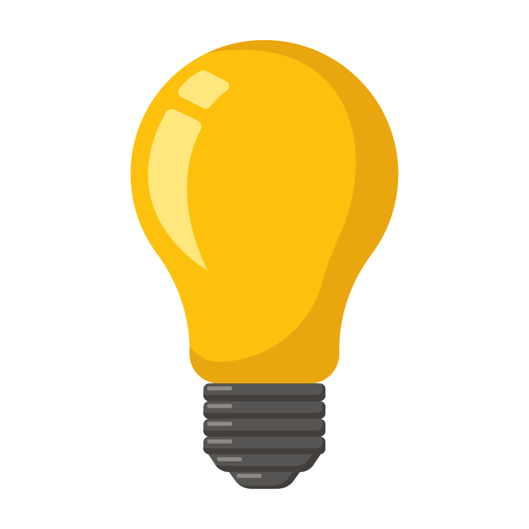 Illustration of lightbulb