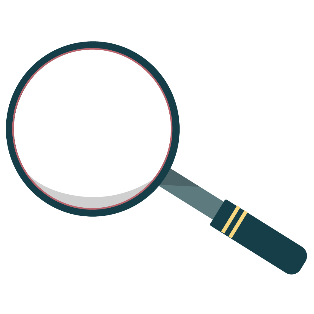 Illustration of Magnifying glass