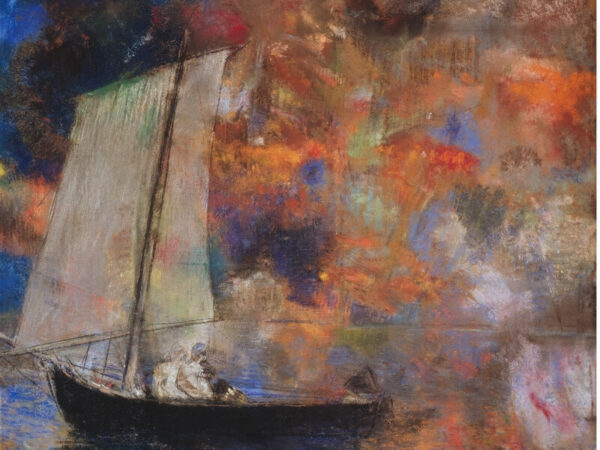 Flower Clouds by Odilon Redon